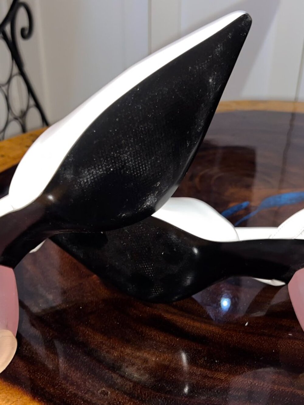 Charles and Keith Love slingback heart shaped heels - Picture 9 of 12